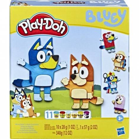Hasbro Play-Doh: Bluey Make n Mash Costumes Playset (F4374)