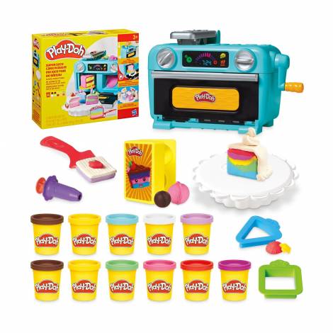 Hasbro Play-Doh: Doh & More - Super Slice Cake Playset (G0497)