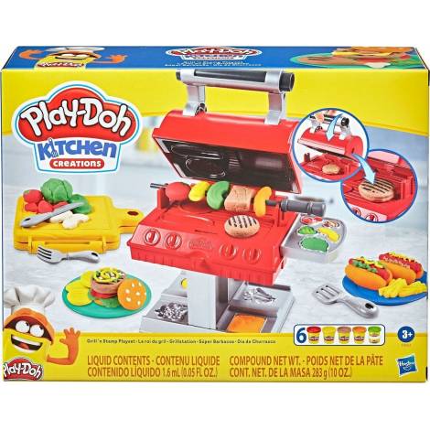 Hasbro Play-Doh: Grill n Stamp Playset (F0652)