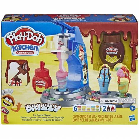 Hasbro Play-Doh Kitchen Creations - Drizzy Ice Cream Playset (E6688)