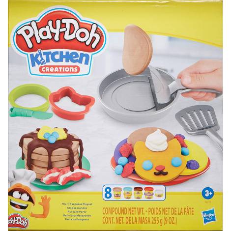 Hasbro Play-Doh Kitchen Creations: Flip n Pancakes Playset (F1279)