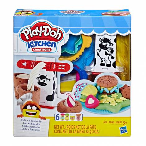 Hasbro Play-Doh Kitchen Creations - Milk n Cookies Set (E5471)