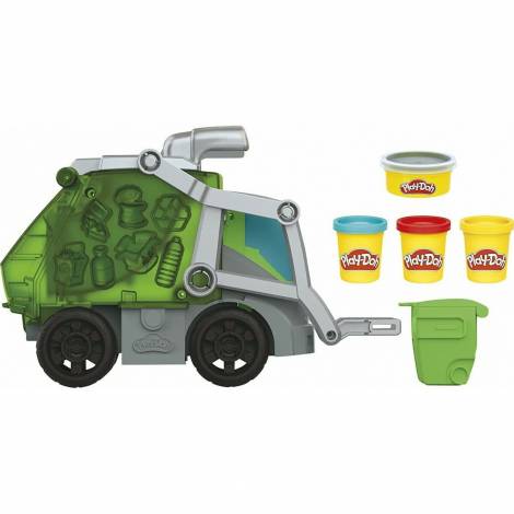 Hasbro Play-Doh Wheels: Dumbin Fun 2-in-1 Garbage Truck (F5173)