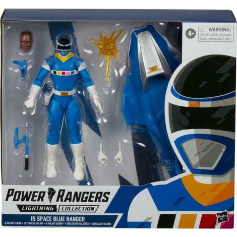 Hasbro Power Rangers: Lightning Collection - In Space Blue Ranger  Galaxy Glider Deluxe Action Figure (F5398)