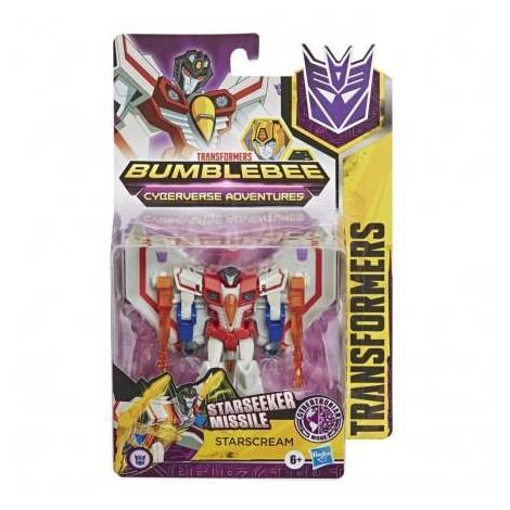 Hasbro Transformers Bumblebee Cyberverse Adventures: Starseeker Missile - Starscream (E7088)