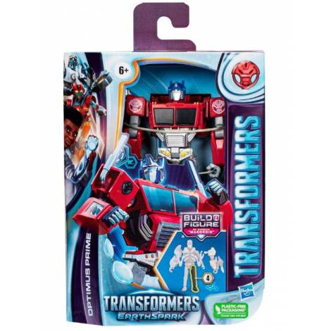 Hasbro Transformers: Earthspark Build a Figure - Optimus Prime Action Figure (F6735)