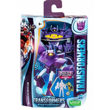 Hasbro Transformers: Earthspark - Shockwave Deluxe Class Action Figure (F6736)