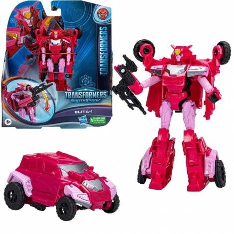 Hasbro Transformers: Earthspark Warrior Class - Elita-1 Action Figure (F6725)