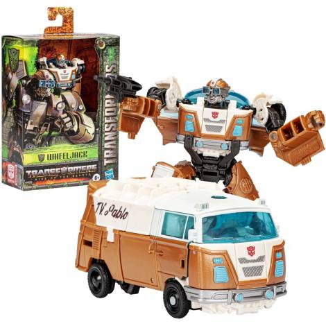 Hasbro Transformers: Rise of The Beasts - Wheeljack Deluxe Class Action Figure (F5490)