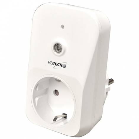 HEITECH SOCKET WITH AUTOMATICAL INTERVAL TWILIGHT SWITCH  HEI002273