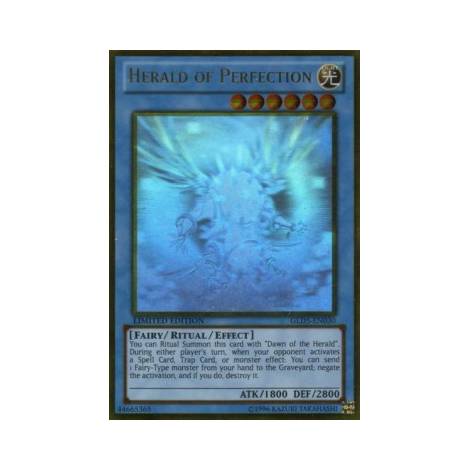 Herald of Perfection GOLD GHOST RARE (GLD5)