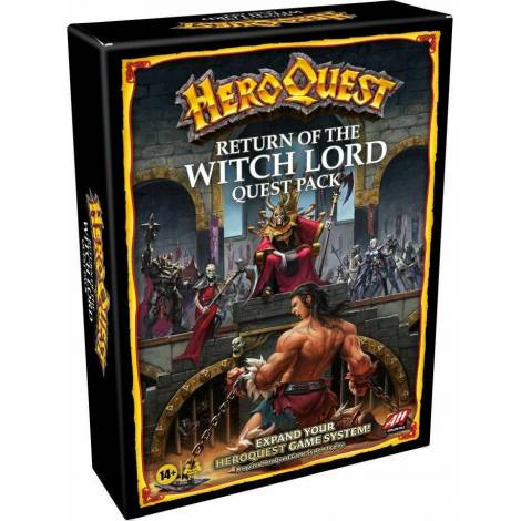 Hero Quest: Avalon Hill - Return of Witch Lord Quest Pack Expansion (F4193)