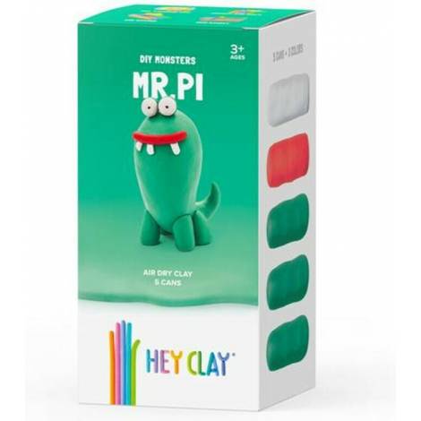 Hey Clay Claymates Monsters Mr. Pi Πολύχρωμος Πηλός (440015)