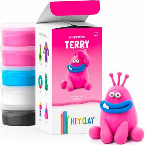 Hey Clay Claymates Monsters Terry Πολύχρωμος Πηλός (440013)