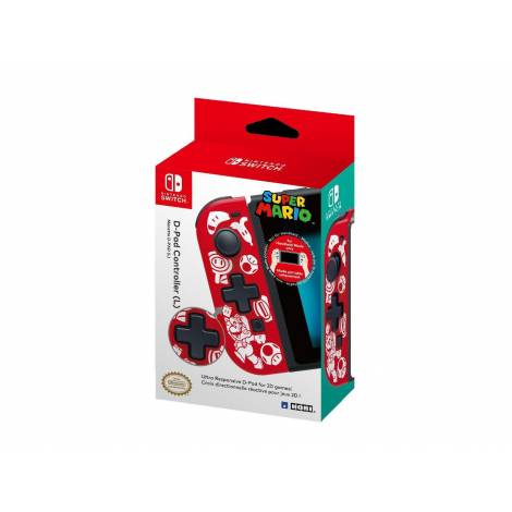 HORI (NSW-151U) D-PAD CONTROLLER (LEFT) (NEW MARIO DESIGN) FOR NINTENDO SWITCH