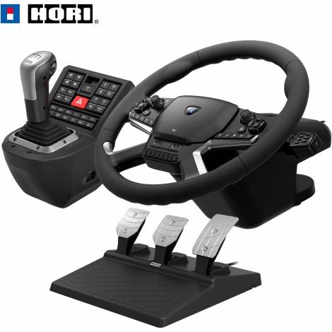 HORI (HPC-044E) WHEEL FORCE FEEDBACK TRUCK CONTROL SYSTEM FOR PC (WINDOWS 11/10)