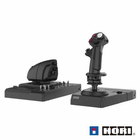 HORI (HPC-045U) HOTAS FLIGHT CONTROL SYSTEM & MOUNT FOR PC