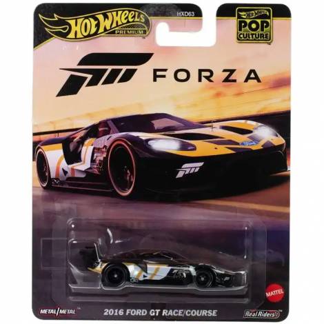 HOT WHEELS PREMIUM - POP CULTURE - FORZA 2016 FORD GT RACE - JBL67