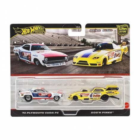 HOT WHEELS PREMIUM - ΣΕΤ ΤΩΝ 2 ROB N PINKS -JBL01