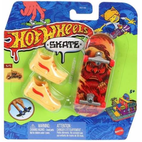 HOT WHEELS SKATE   ΠΑΠΟΥΤΣΙΑ FIERY TRICKSTER - HVJ89