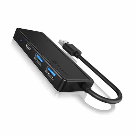 ICY BOX 3-PORT USB 3.2 HUB & CARD READER