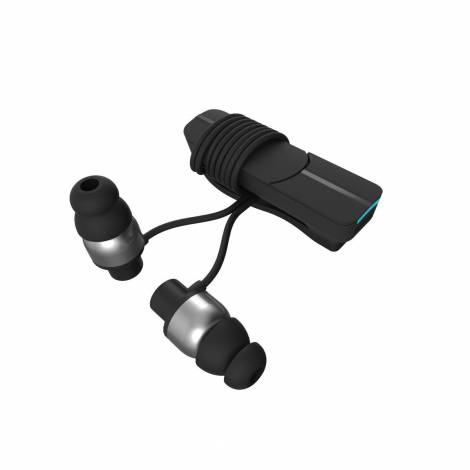 ifrogz - Impulse Wireless Earbuds with Mic Black/Silver  IFIMPE-BS0