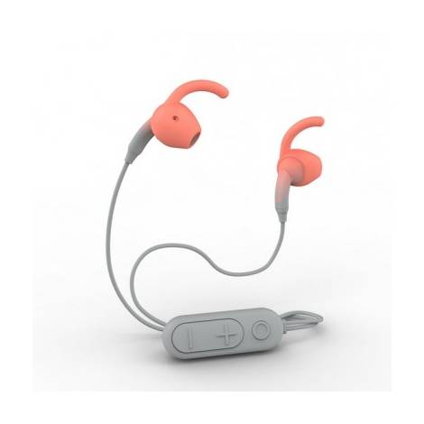 IFROGZ Sound Hub Tone Wireless Earbuds - Gray/Coral