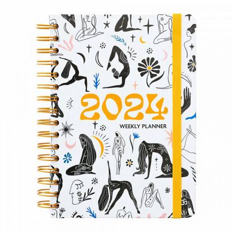 Ημερολόγιο 2024 Εβδομαδιαίο 15Χ21/A5 YOGA PLANNER