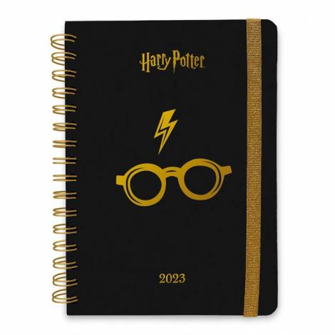 Ημερολόγιο Εβδομαδιαίο 2023 A5/15Χ21 HARRY POTTER Γυαλιά 15X21 (Α5) Φαντασία Εβδομαδιαίο Στην τσάντα Ετήσια Harry Potter 2023