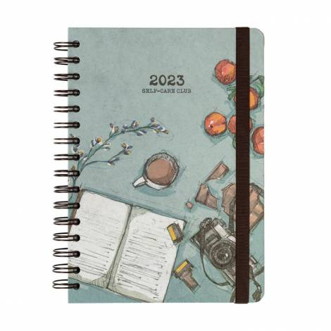 Ημερολόγιο Εβδομαδιαίο 2023 A5/15Χ21 SELF CARE CLUB 15X21 (Α5) Ενθάρρυνση Εβδομαδιαίο Art Nouveau 2023