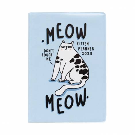 Ημερολόγιο Ετήσιο Εβδομαδιαίο 2023 11X15,5εκ. MEOW MEOW 14X20 (Α5) Φαντασία Εβδομαδιαίο Στην τσάντα Ετήσια Meow Meow 2023