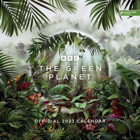 Ημερολόγιο Ετήσιο Μηνιαίο 2023 30X30εκ BBC Green Planet Plastic Free 30Χ30 Τέχνη Μηνιαίο Τοίχου Ετήσια BBC 2023