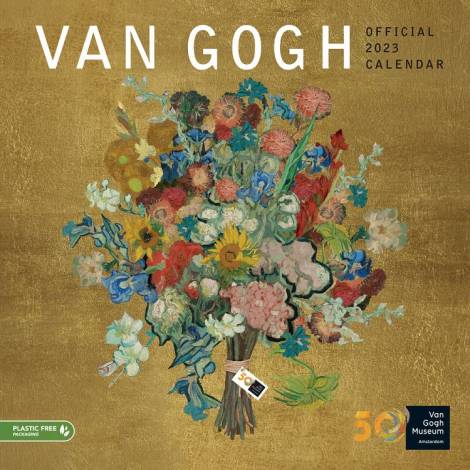 Ημερολόγιο Ετήσιο Μηνιαίο 2023 30X30εκ VAN GOGH Plastic Free 30Χ30 Τέχνη Μηνιαίο Τοίχου Ετήσια Van Gogh 2023
