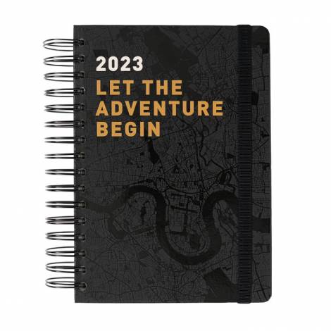 Ημερολόγιο Ημερήσιο 2023 A5/14,8Χ21 εκ. THE ADVENTURE BEGINS by Kokonote 14X20 (Α5) Μονόχρωμο Ημερήσιο Στην τσάντα Ετήσια Kokonote 2023