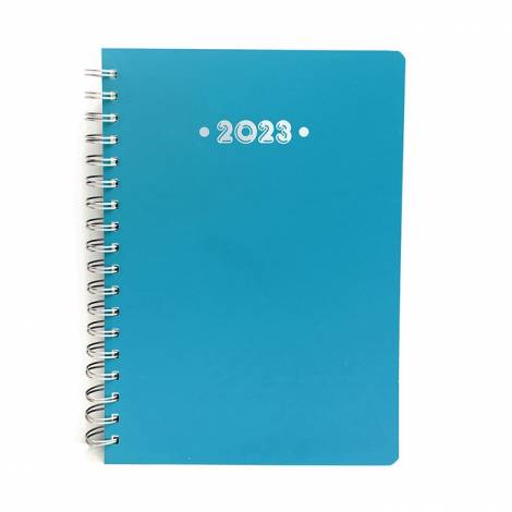 Ημερολόγιο Ημερήσιο PP 2023 ΣΠΙΡΑΛ 10Χ14 Συσκ 5 Χρώματα Μιξ 10Χ15 (Α6) Χρώματα Ημερήσιο Στην τσάντα Ετήσια Υδρόγειος 2023
