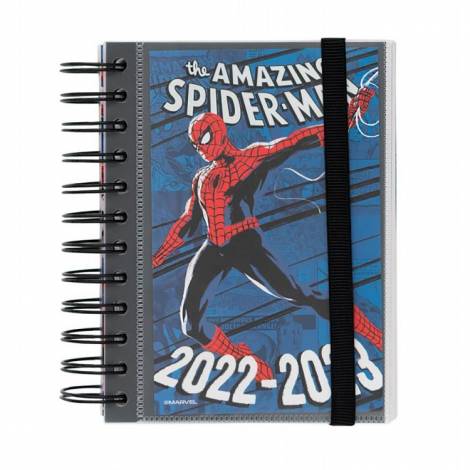 Ημερολόγιο Σχολικό Ημερήσιο 2022/2023 11,4x16εκ MARVEL Spiderman 11,5Χ16 Κόμικς & Κινούμενα σχέδια Ημερήσιο Στην τσάντα Ακαδημαϊκά Marvel