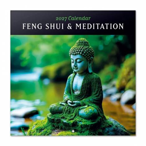 Ημερολόγιο Τοίχου 16 Μηνών 2027 30X30εκ FENG SHUI & MEDITATION