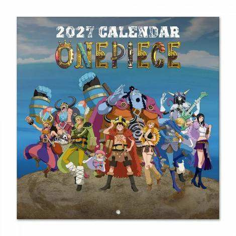 Ημερολόγιο Τοίχου 16 ΜΗΝΩΝ 2027 30X30εκ ONE PIECE Elbaph