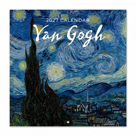 Ημερολόγιο Τοίχου 16 Μηνών 2027 30X30εκ VAN GOGH