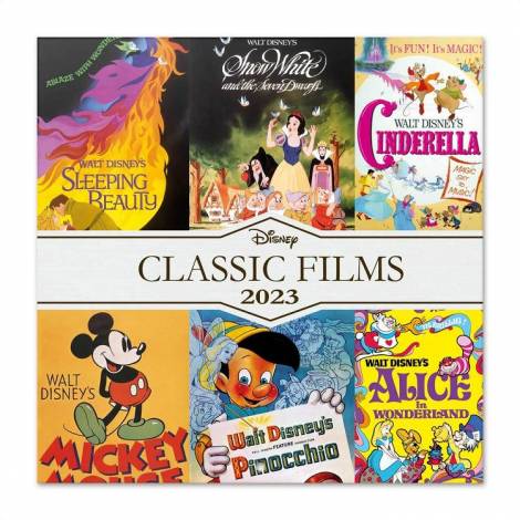 Ημερολόγιο Τοίχου 2023 30X30εκ. DISNEY Classic Films 30Χ30 Κόμικς & Κινούμενα σχέδια Μηνιαίο Τοίχου Ετήσια Disney