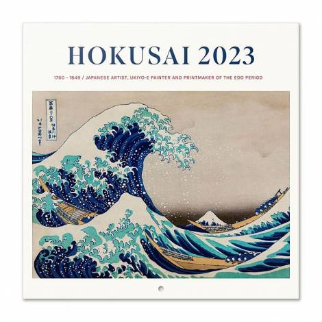 Ημερολόγιο Τοίχου 2023 30X30εκ. JAPANESE ART Hokusai  Japan