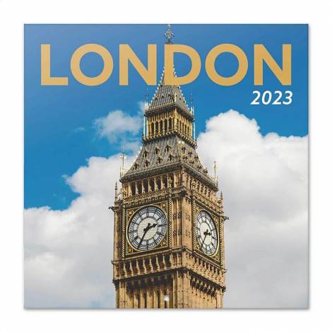 Ημερολόγιο Τοίχου 2023 30X30εκ. LONDON 30Χ30 Ταξίδια Μηνιαίο Τοίχου Ετήσια