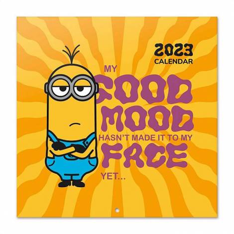 Ημερολόγιο Τοίχου 2023 30X30εκ MINIONS 30Χ30 Ταξίδια Μηνιαίο Τοίχου Ετήσια Minions 2022-2023