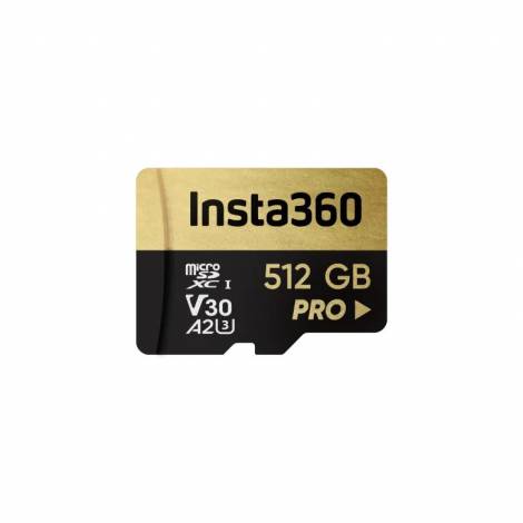 Insta360 512GB SD Card - Micro SD V30, A2, 90MB/s 8k