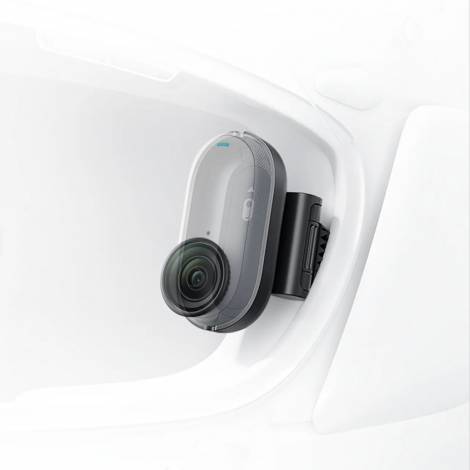 Insta360 GO 3/GO 3S Motorcycle In-Helmet POV Mount - Compact, lightweight first-person POV