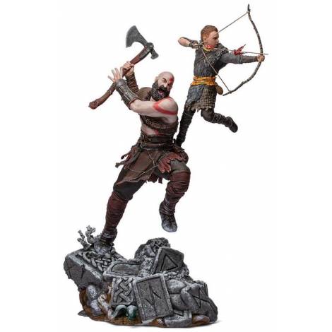 Iron Studios BDS: God of War - Kratos and Atreus Art Scale Statue (1/10) (SOGAME49221-10)