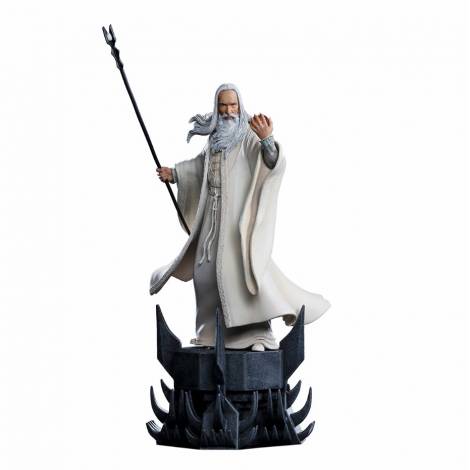 Iron Studios BDS: The Lord of the Rings - Saruman Art Scale Statue (1/10) (WBLOR58021-10)