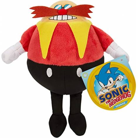 Jakks Pacific Sonic The Hedgehog Λούτρινο 22cm Dr.Eggman (JPA41224)