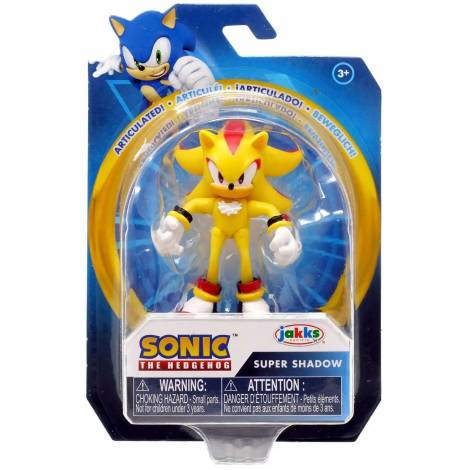 Jakks Sonic The Hedgehog - Φιγούρα 6,5cm Modern Super Shadow  (JPA41115)
