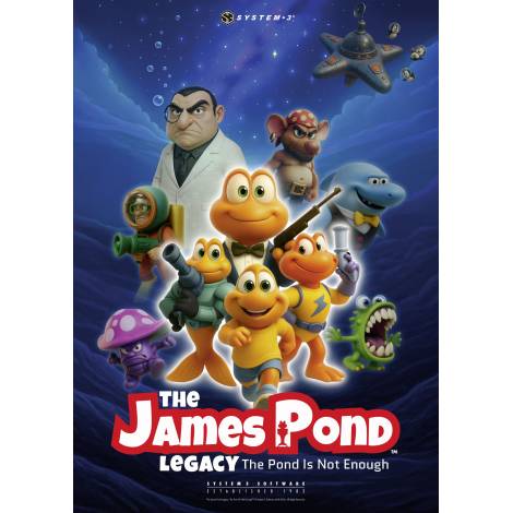 JAMES POND LEGACY THE POND IN NOT ENOUGH (PS5)
